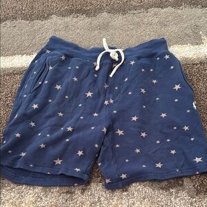Polo Ralph Lauren Blue Star Print Athletic Shorts